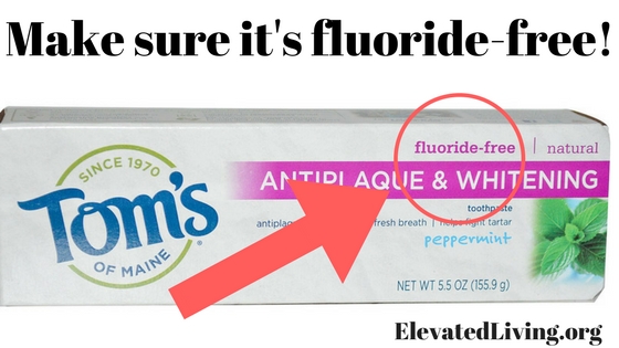 fluoride free toothpaste