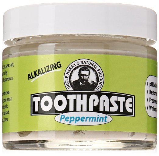 alkaline organic toothpaste