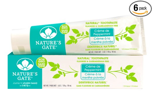 natures gate natural fluoride free toothpaste